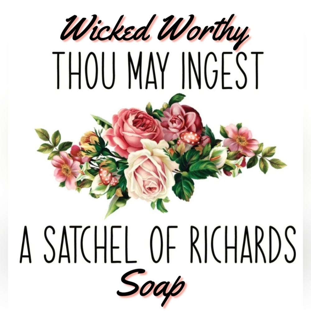 Hand Crafted, Satchel of Richards (Peen) soap